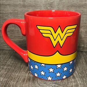 DC Comics Red and Blue Wonder Woman Mug